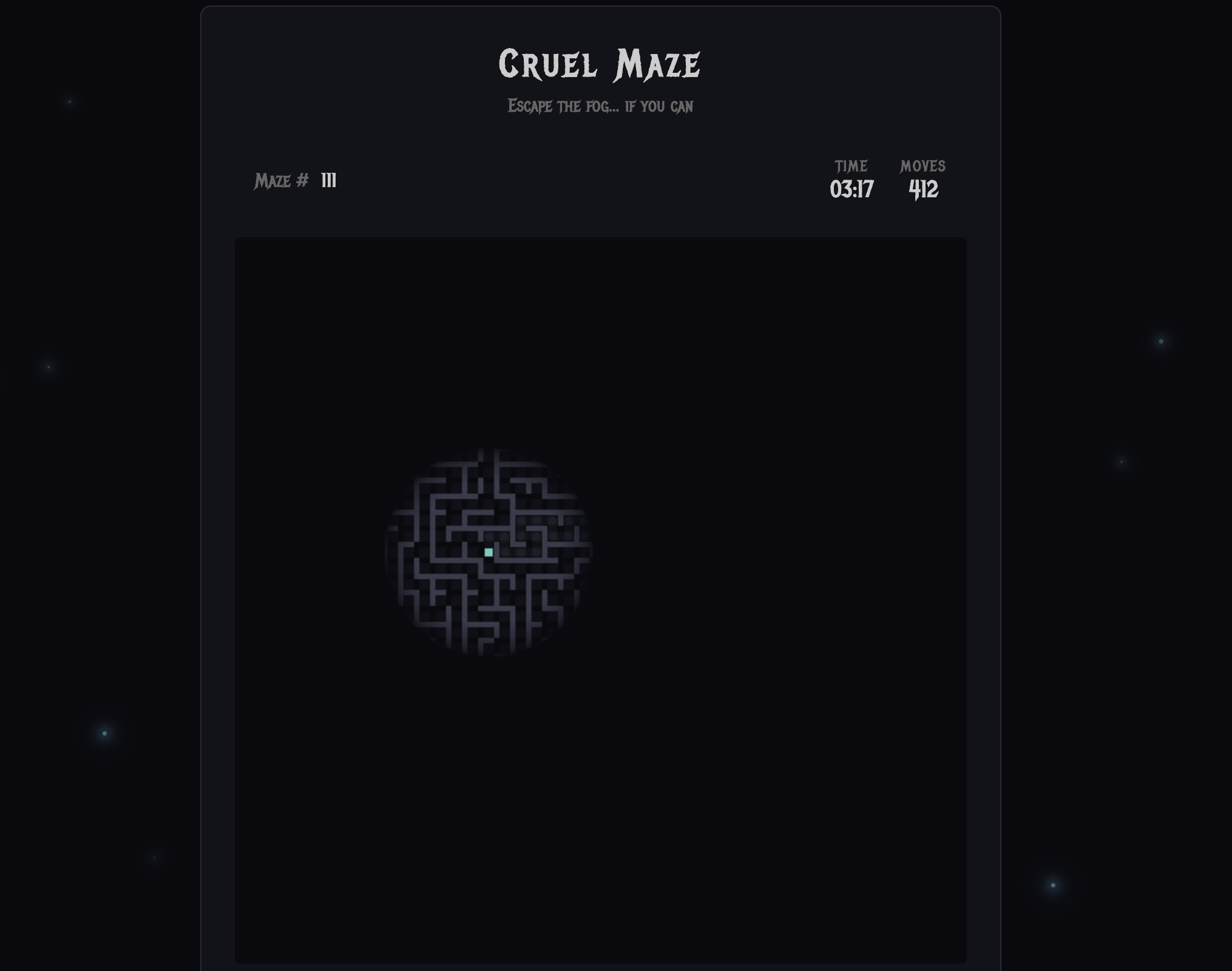 Cruel Maze