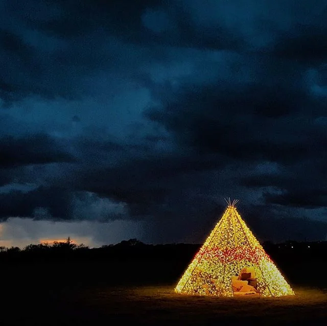 GlowSnug in #moody skies 😍

#weddinglights #glowsnug #wedding #brideswanted 
#uniquewedding #glow #teepee #iwantone