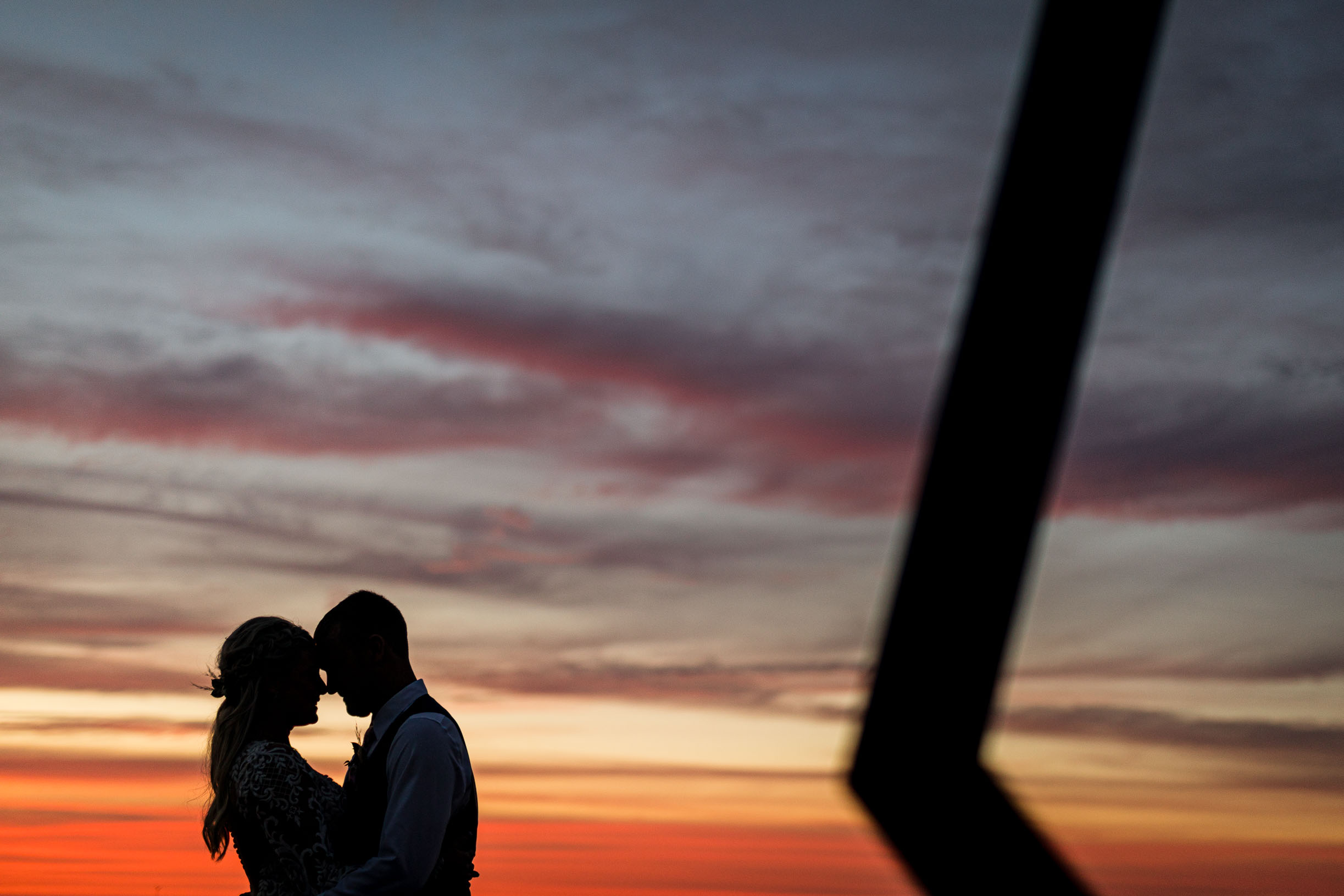 Sunset Wedding Photography on the Ocean