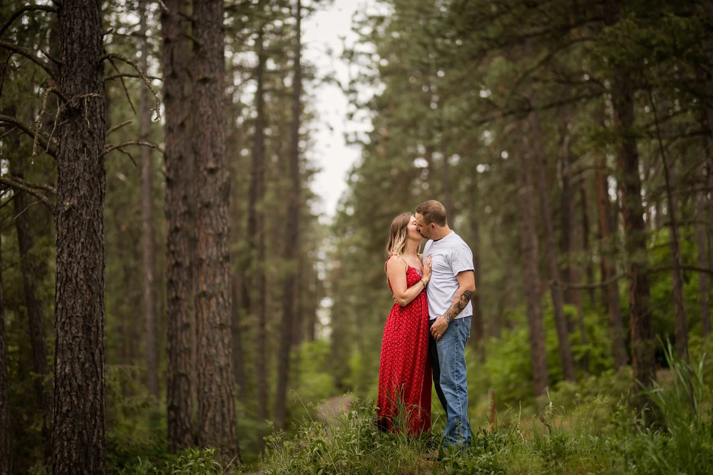 Coeur d'Alene Engagement Photographer: Brandon &amp; Mattea