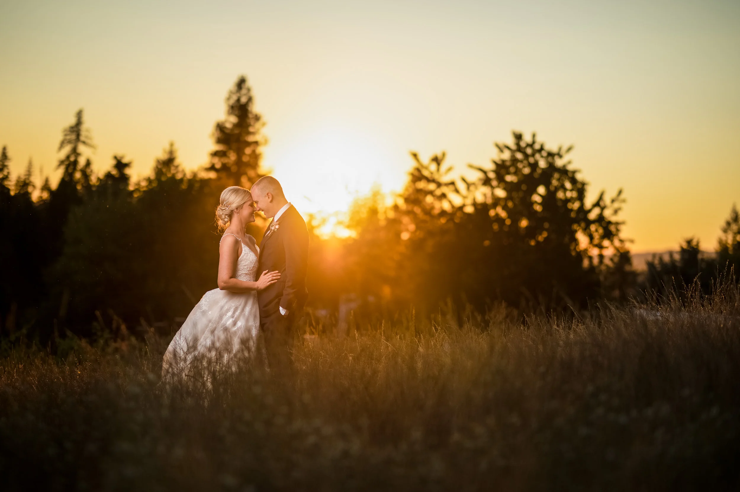 Coeur d'Alene Wedding Photographers: Casey &amp; Diane's Settlers Creek Wedding