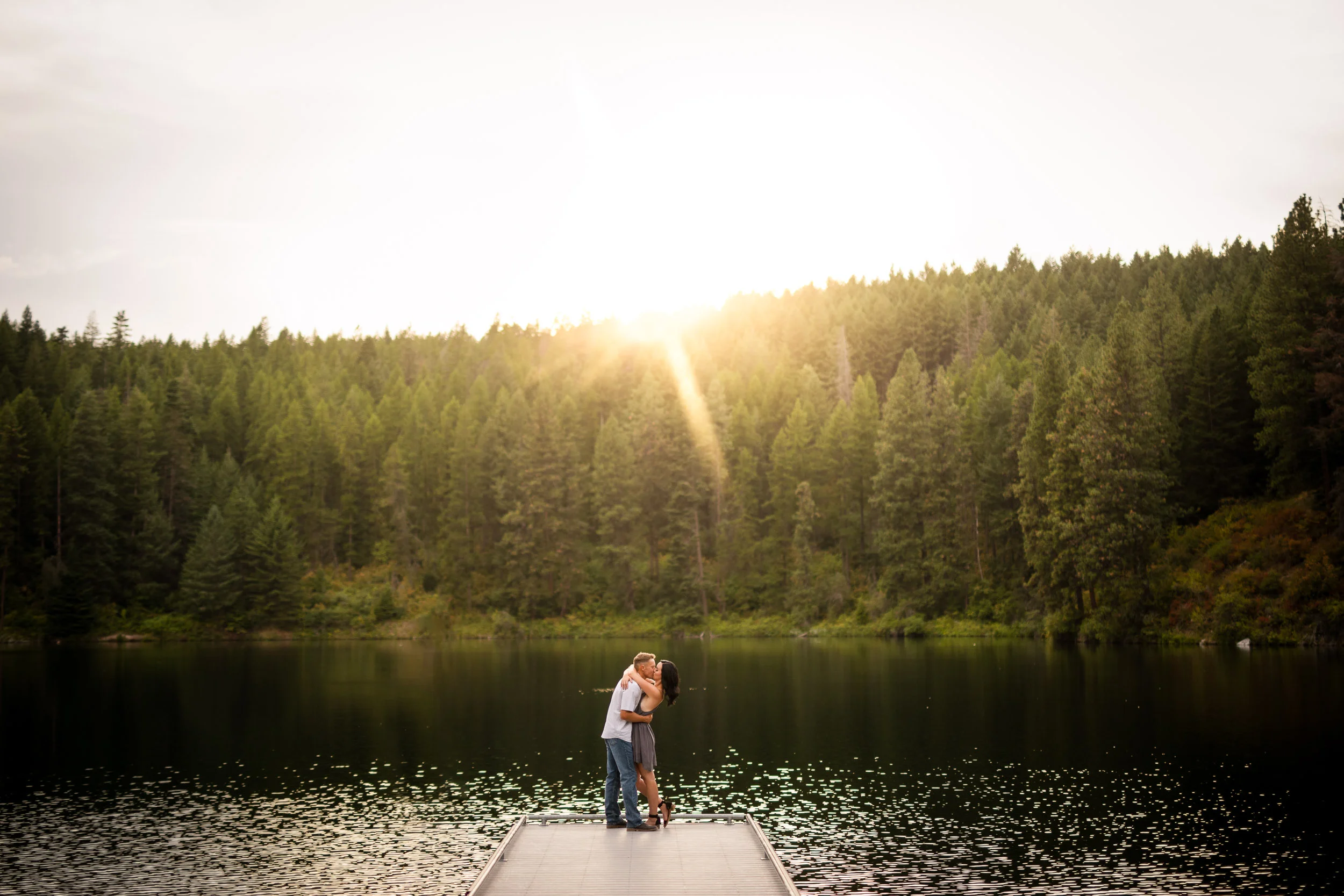 Engagement Photographer: Alex and Kayla's North Idaho Engagement