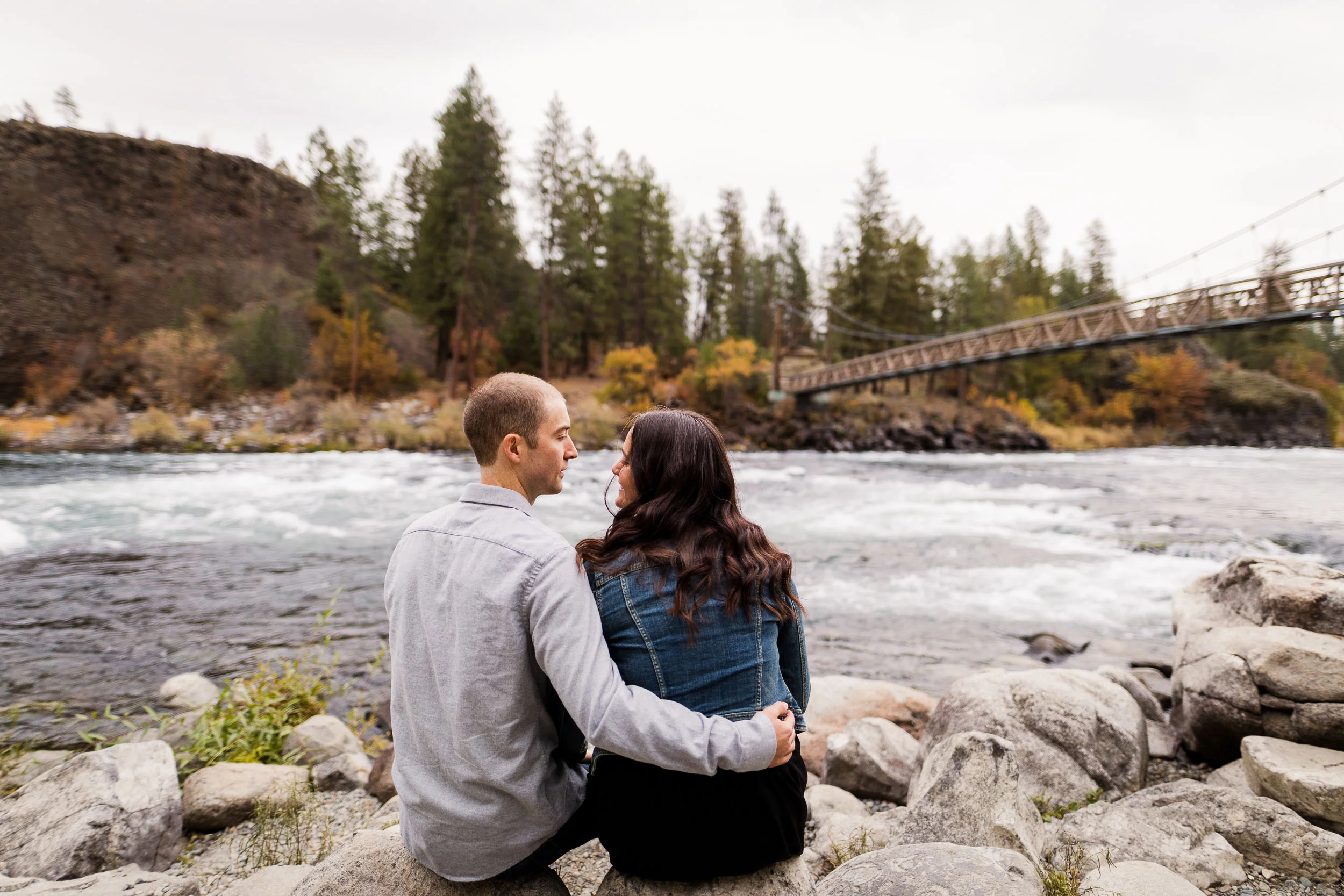 Spokane Engagement Photos: Cormac &amp; Whitney's Bowl &amp; Pitcher Engagement