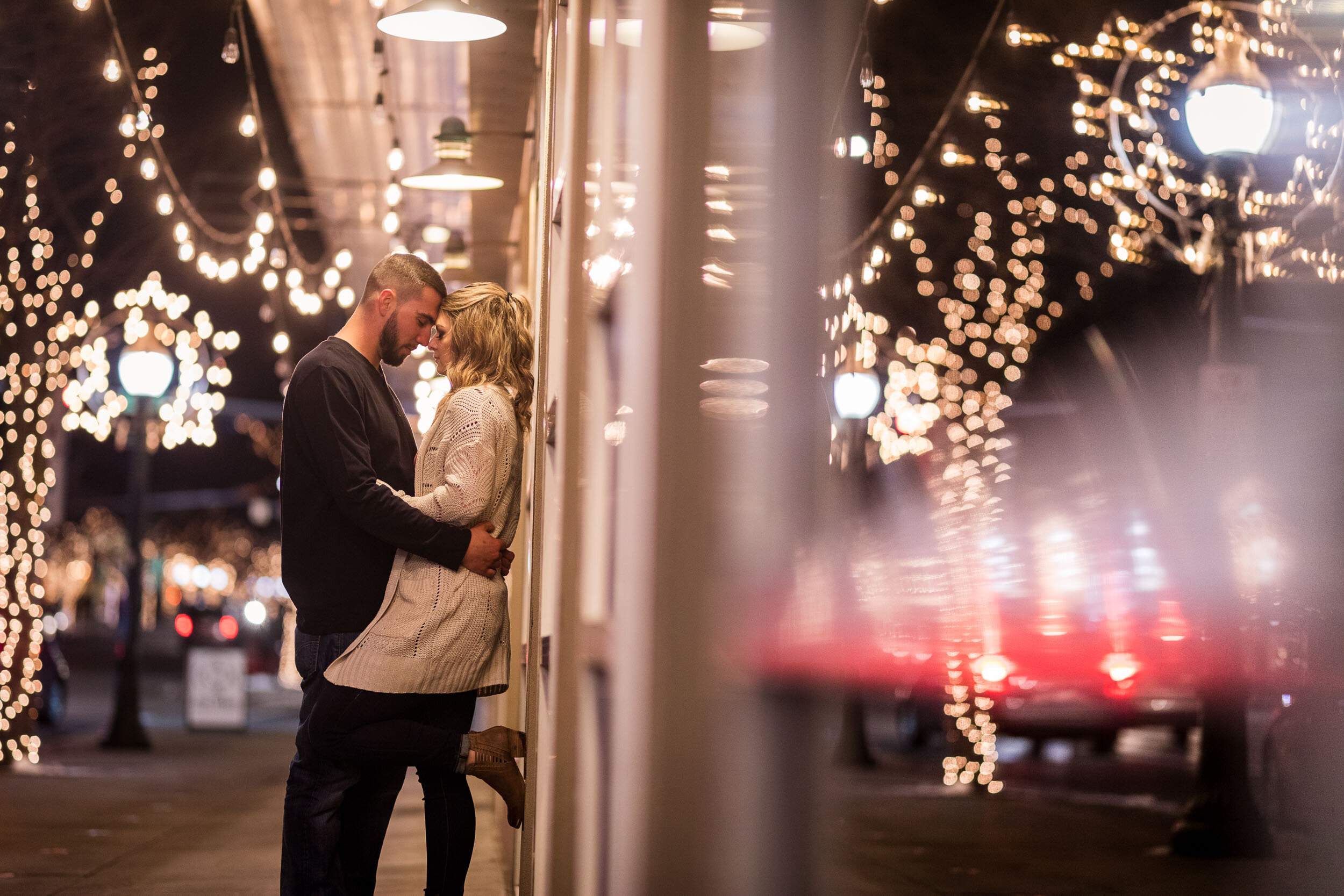 Spokane Engagement Photographer: Nick &amp; Kayla's Christmas Engagement