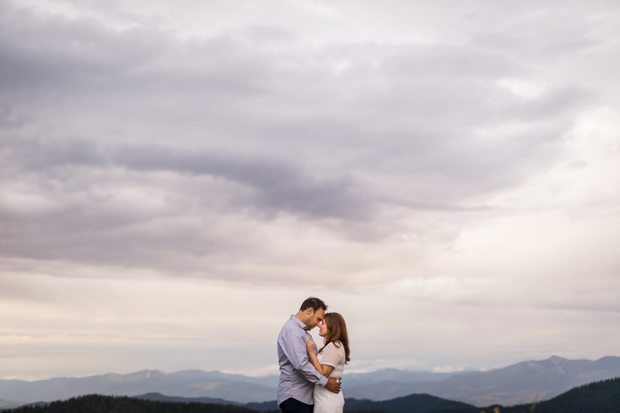 Idaho Mountaintop Engagement: Alex &amp; Julie's Adventure