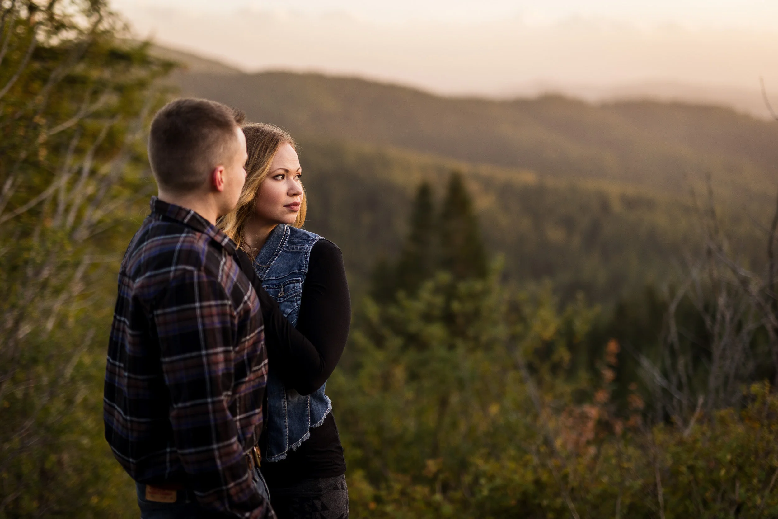 Spokane Mountain Engagement: Shane &amp; Whitney
