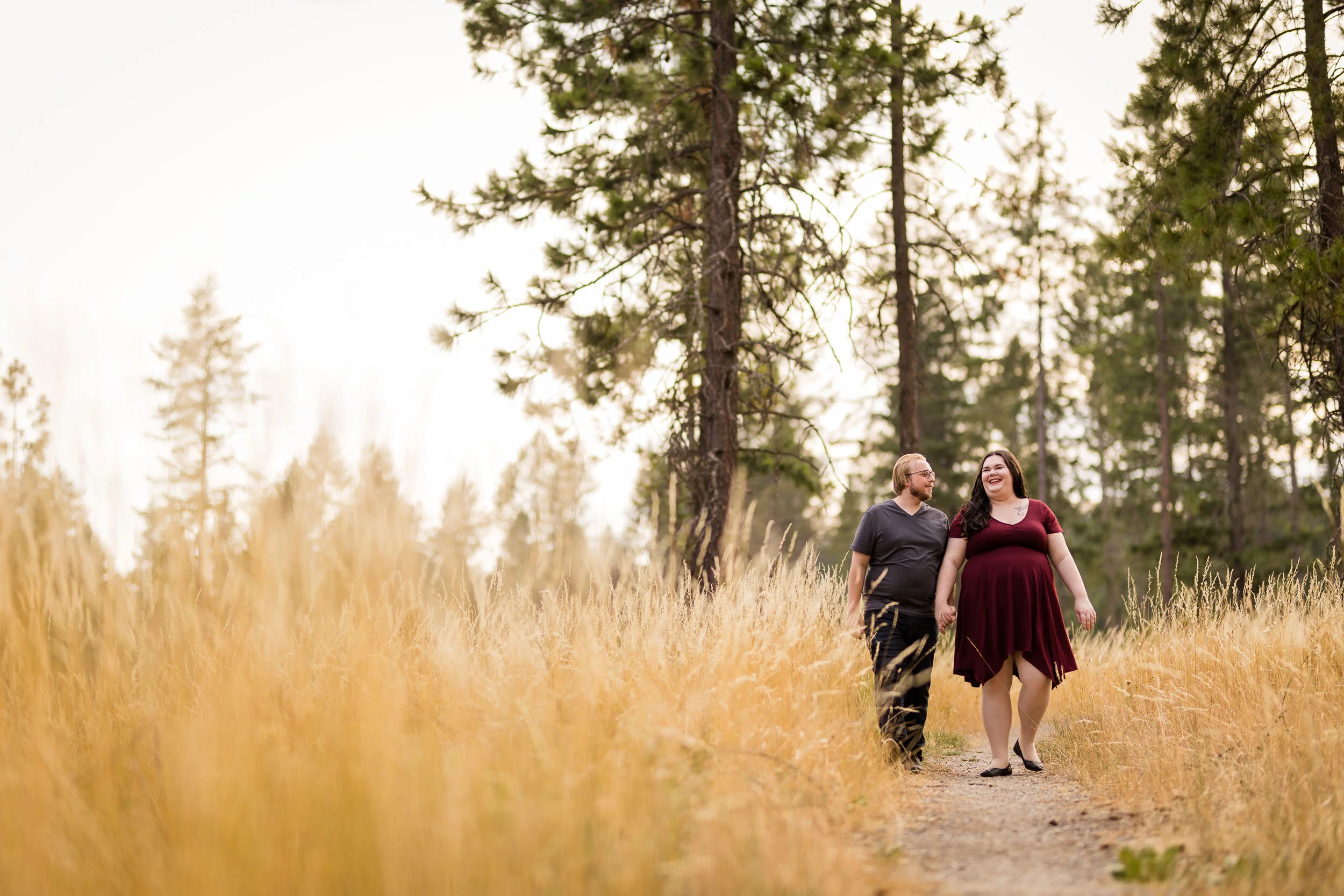 Engagement Photos in Farragut State Park: Steve & Sarah
