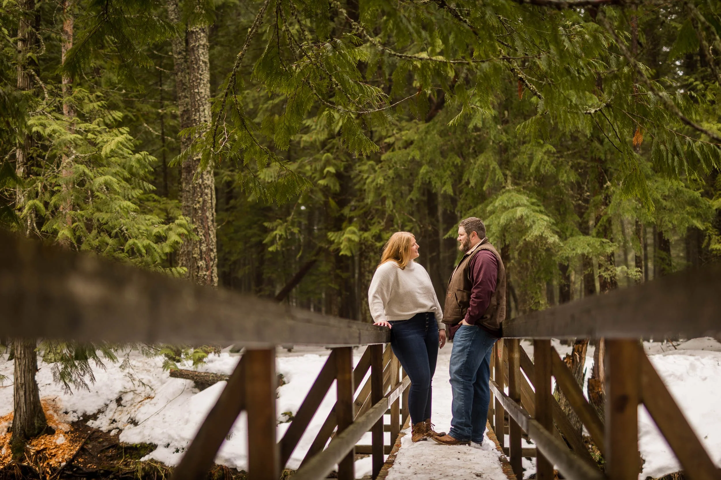 North Idaho Engagement: Mike & Kendra’s Winter Engagement