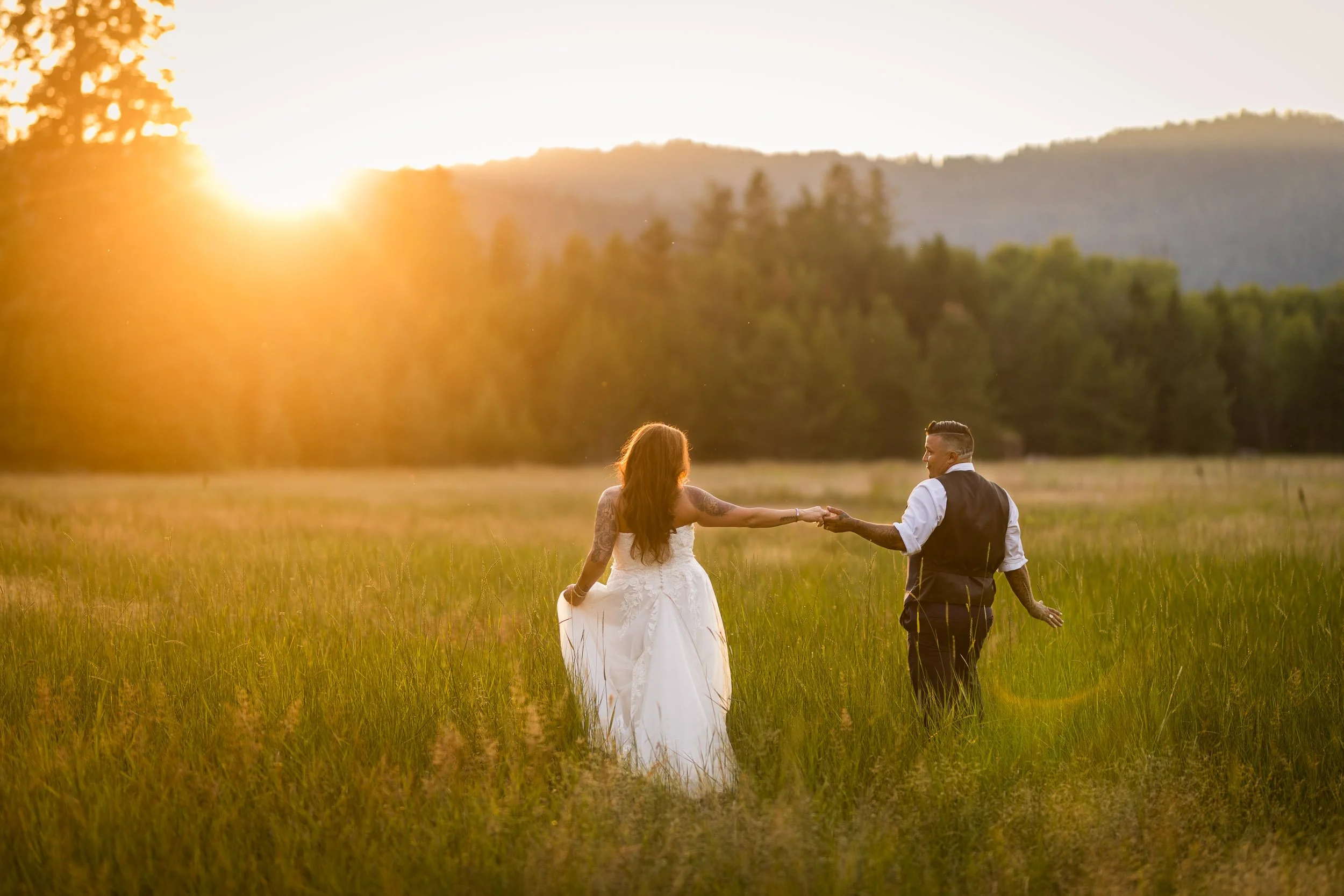 Joey and Crystal's Idaho Wedding
