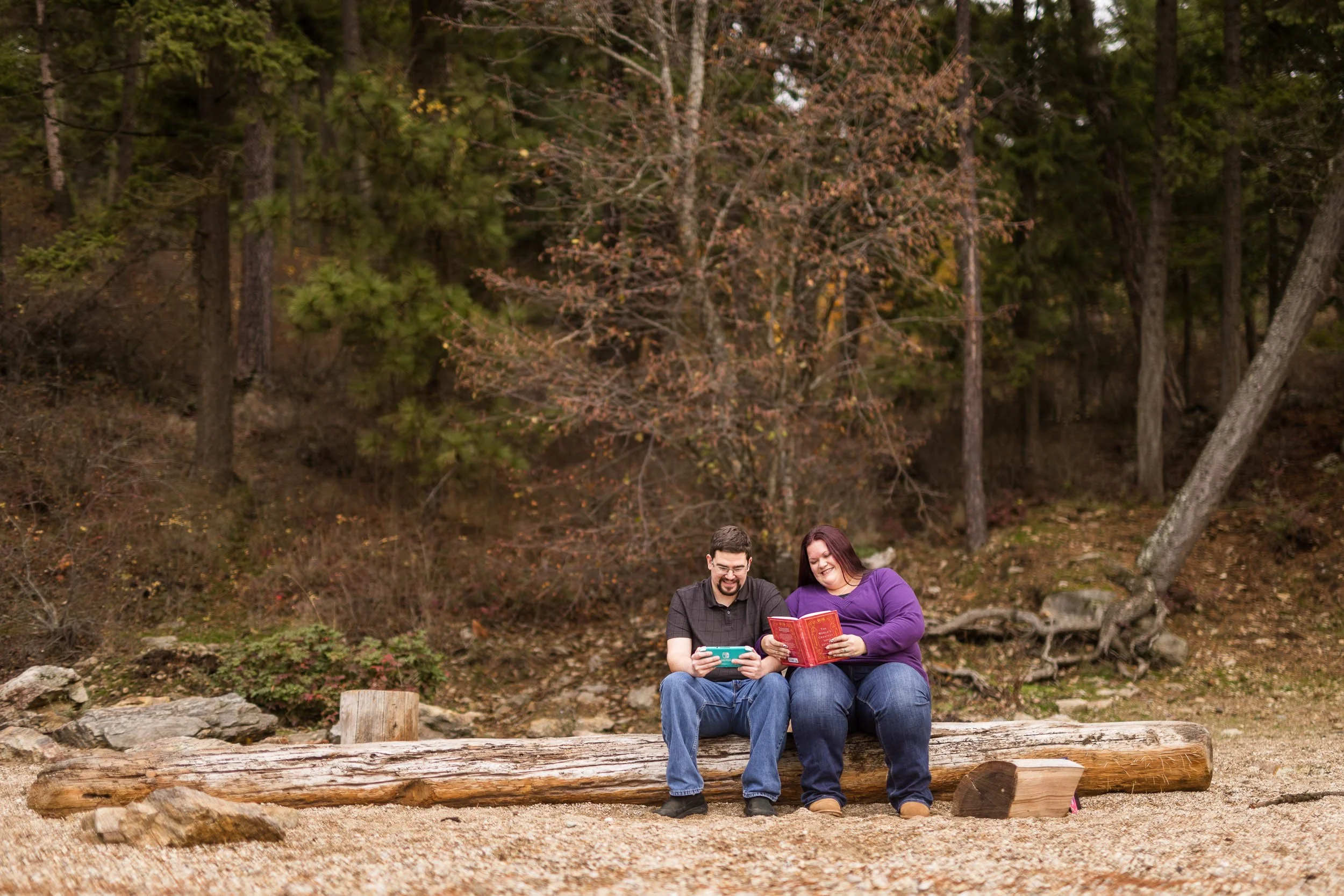 Kody and Stephanie's Rainy Day Engagement
