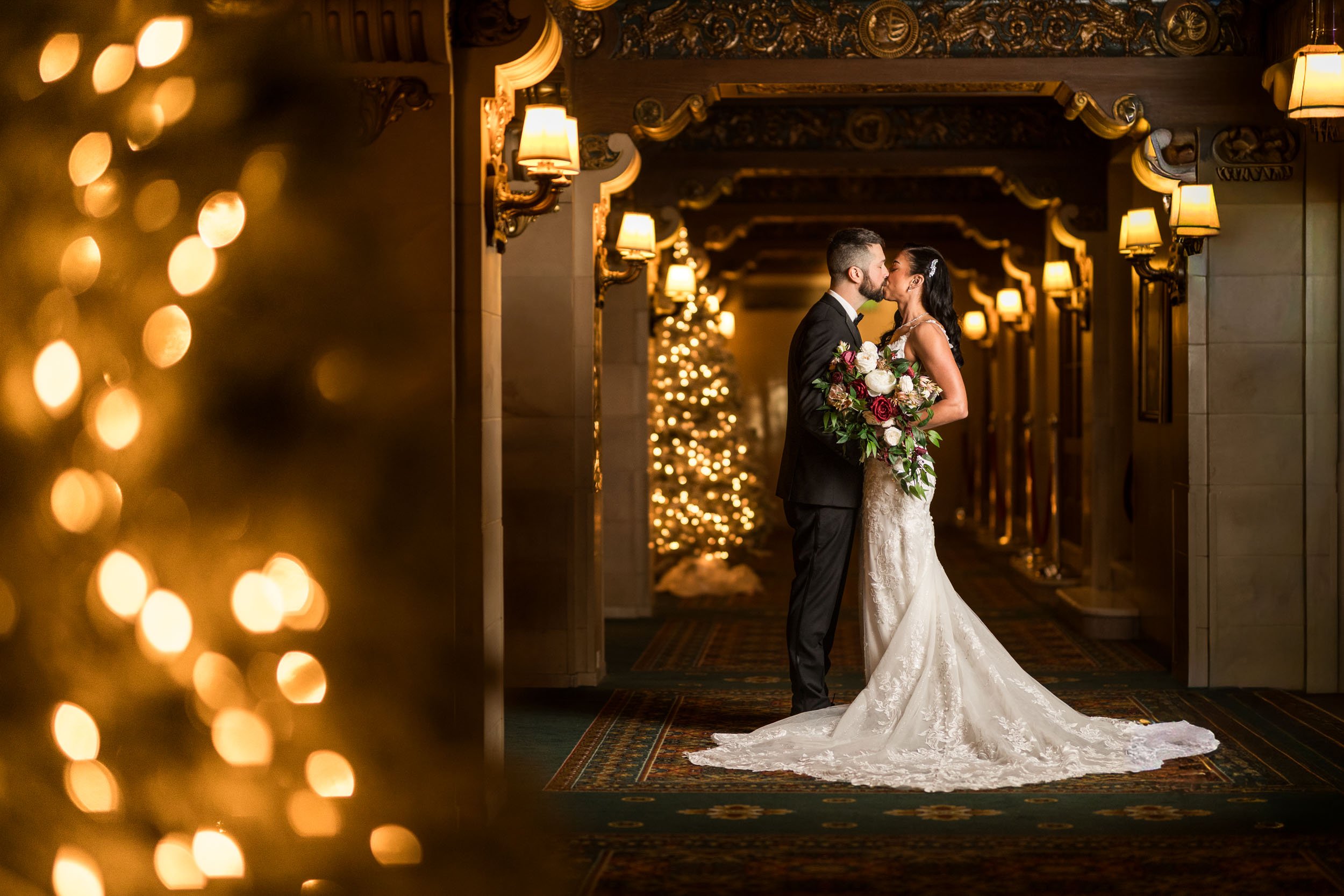 Kevin and Annie's Christmas Wedding at the Davenport