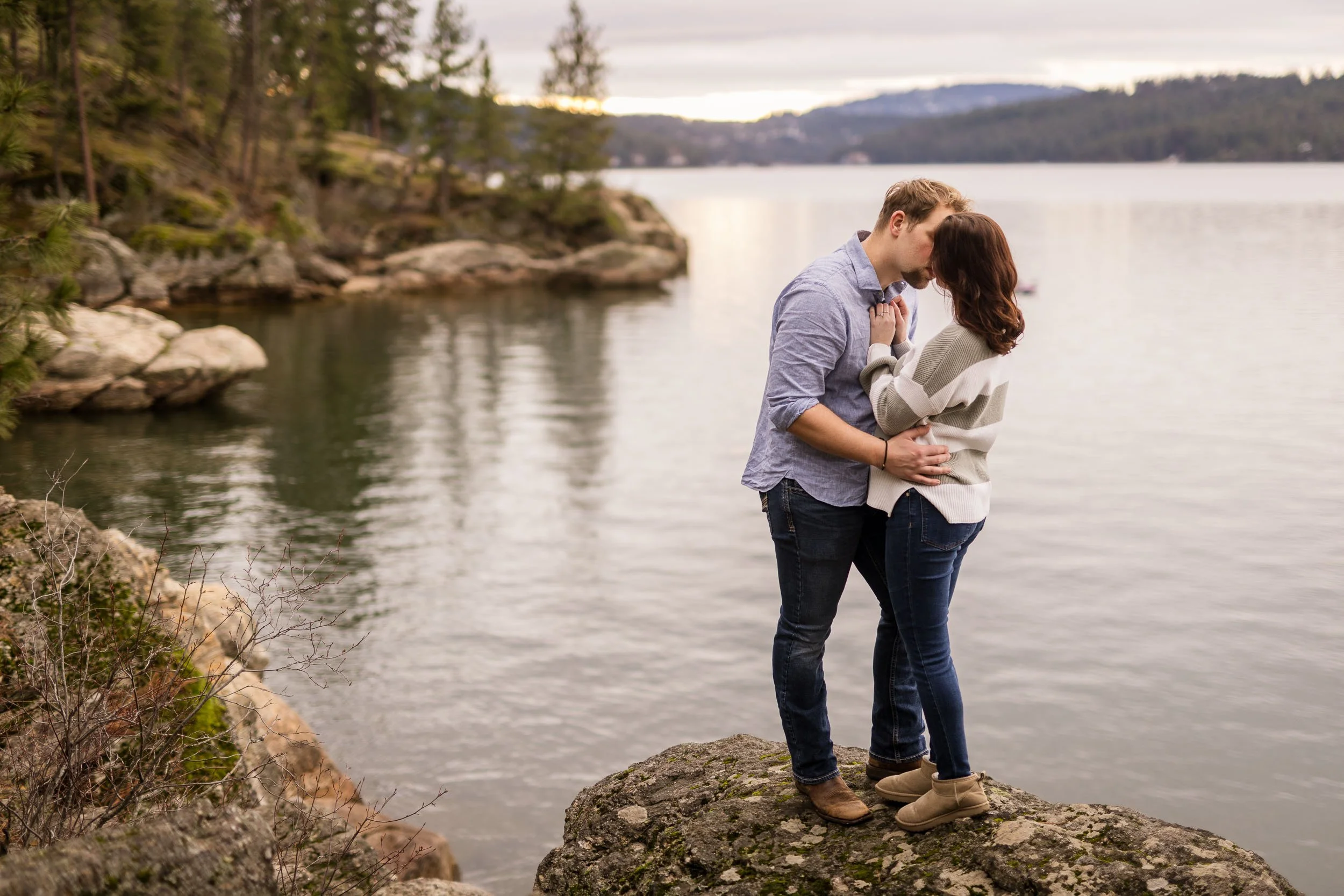 Shavonne and Tom's Winter Engagement