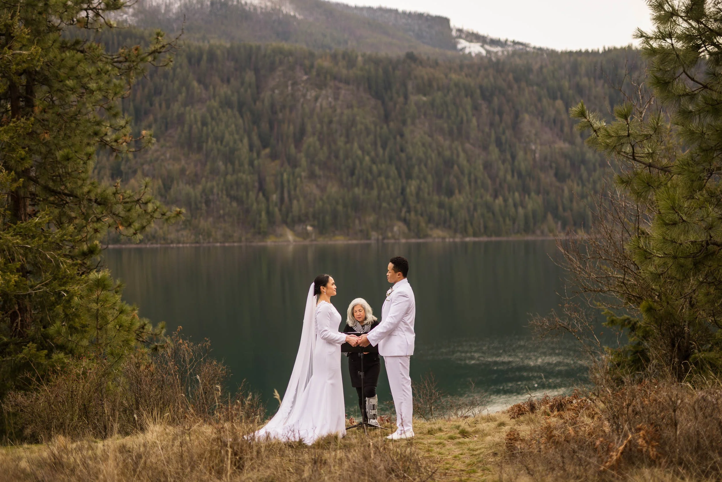Rhea and Divine's Farragut State Park Elopement