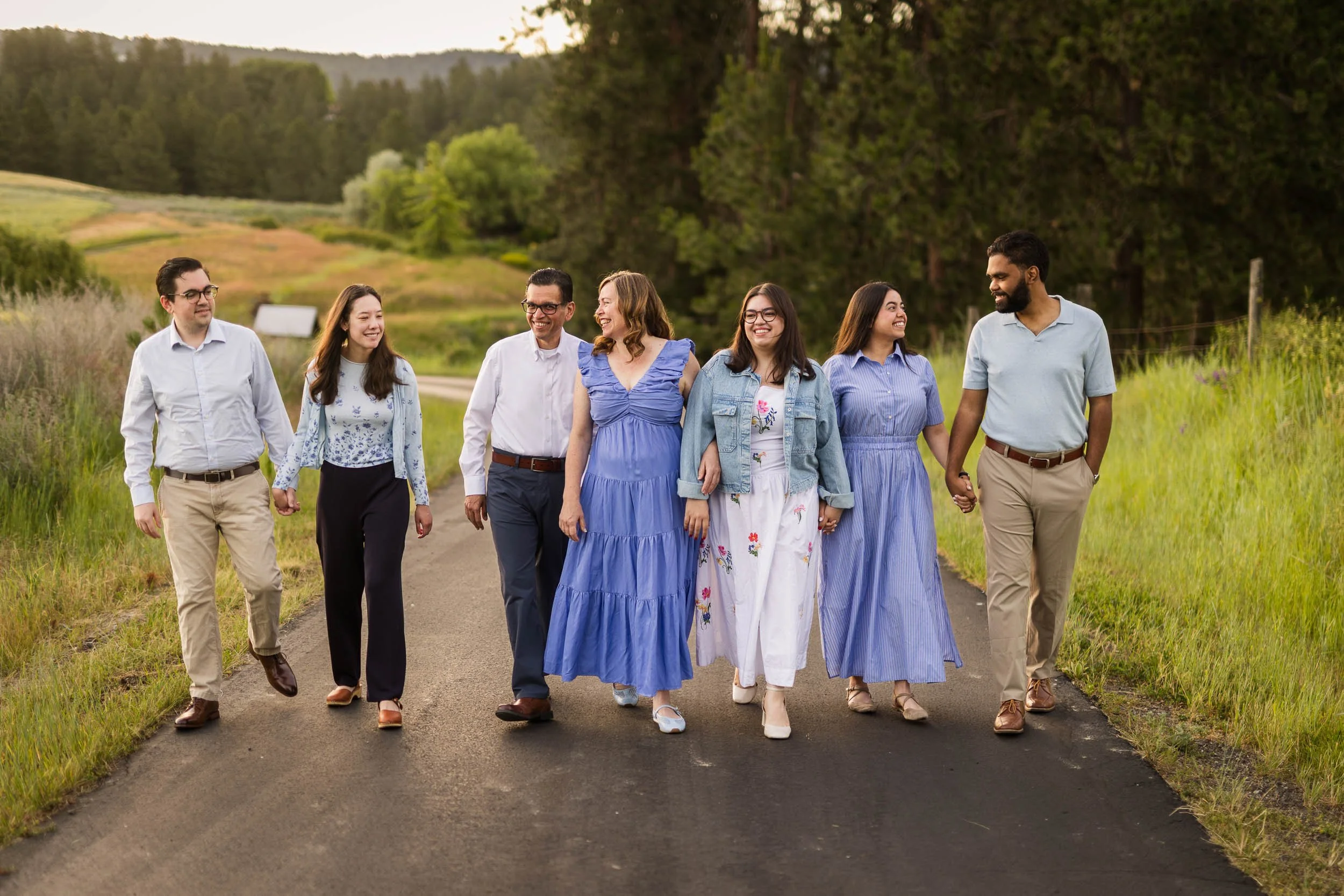 Sunrise Family Photos with the Srikureja's