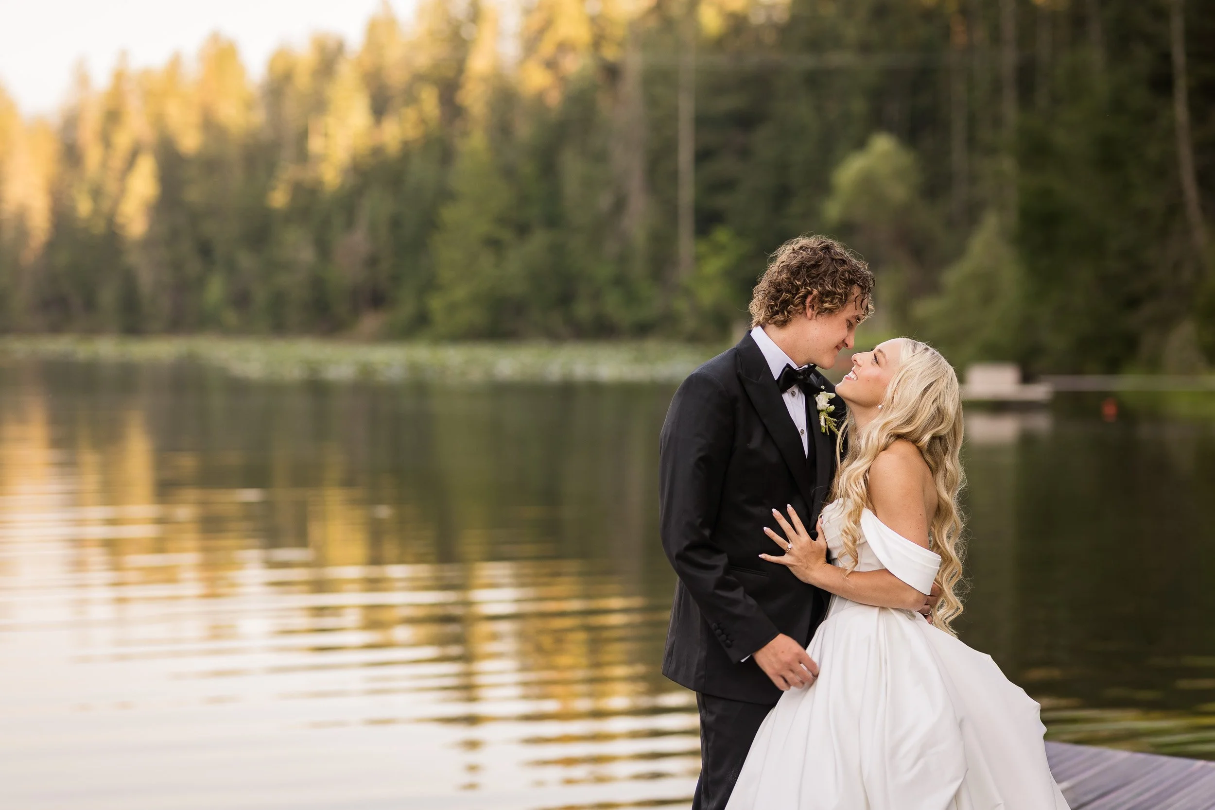 Eden and Dillon's Hayden Idaho Backyard Wedding