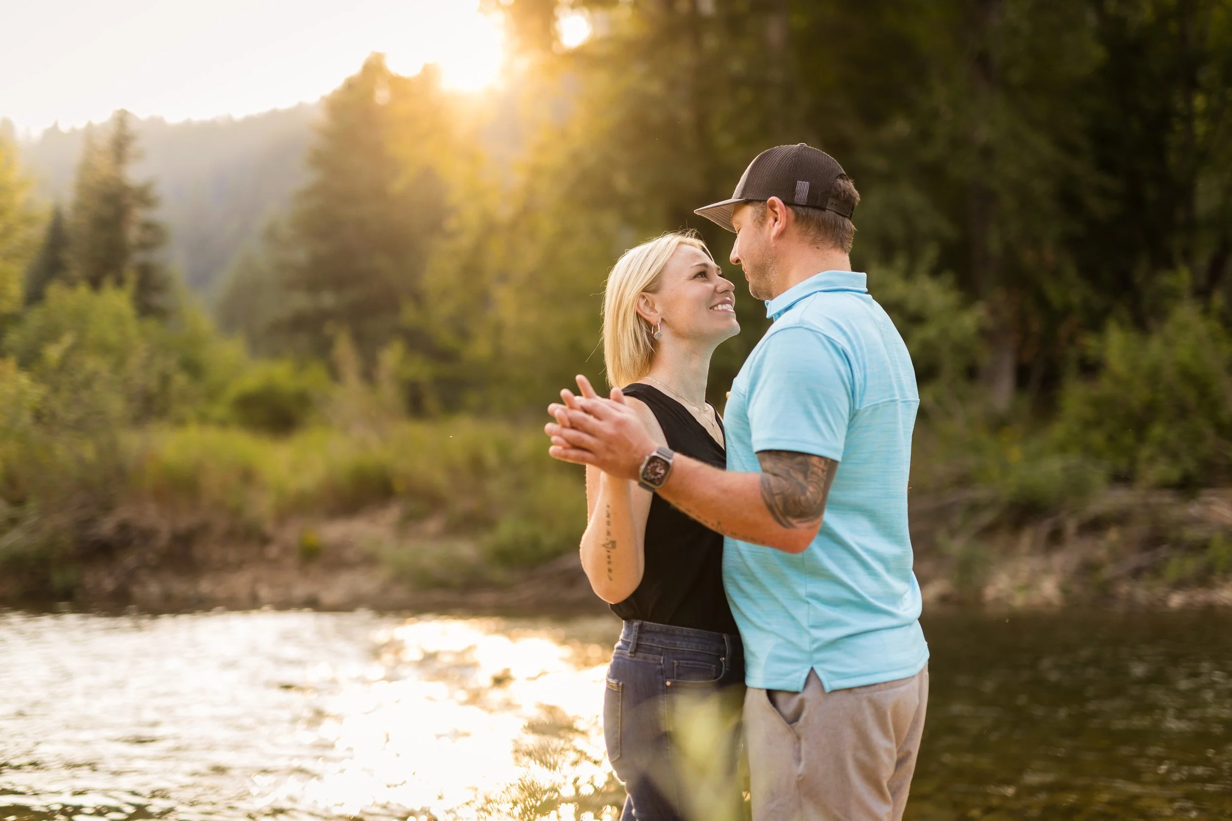 Courtney and Dominic's Silver Valley Engagement