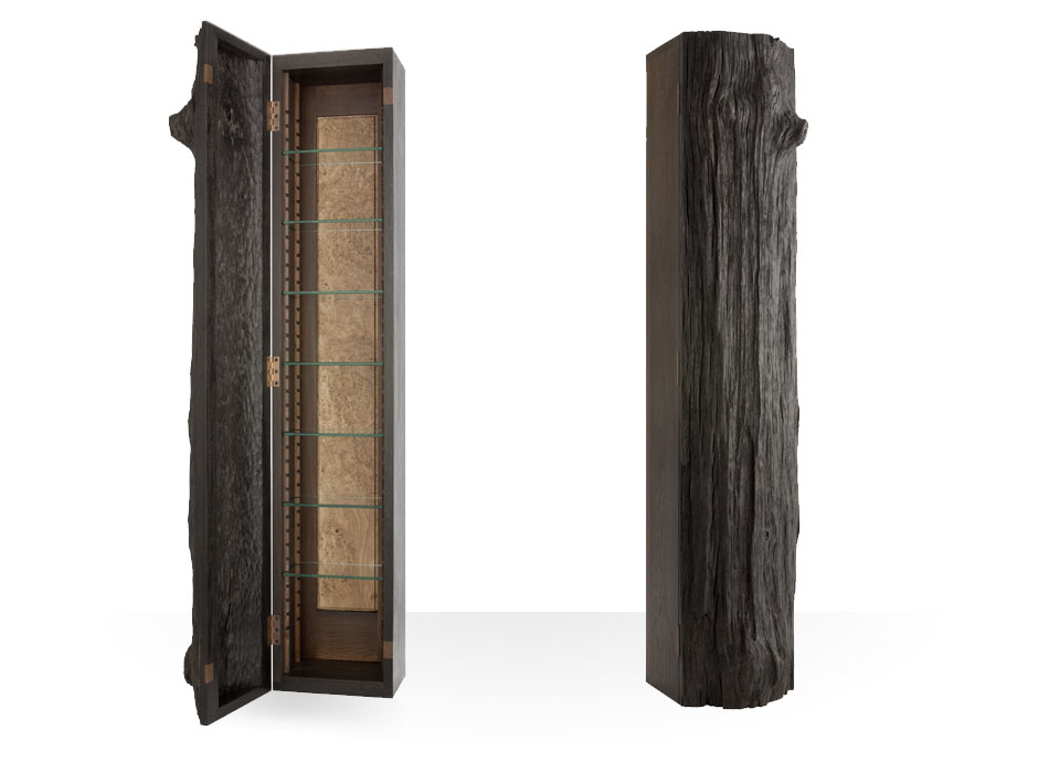 Ancient Oak 'Tree Trunk' Cabinet