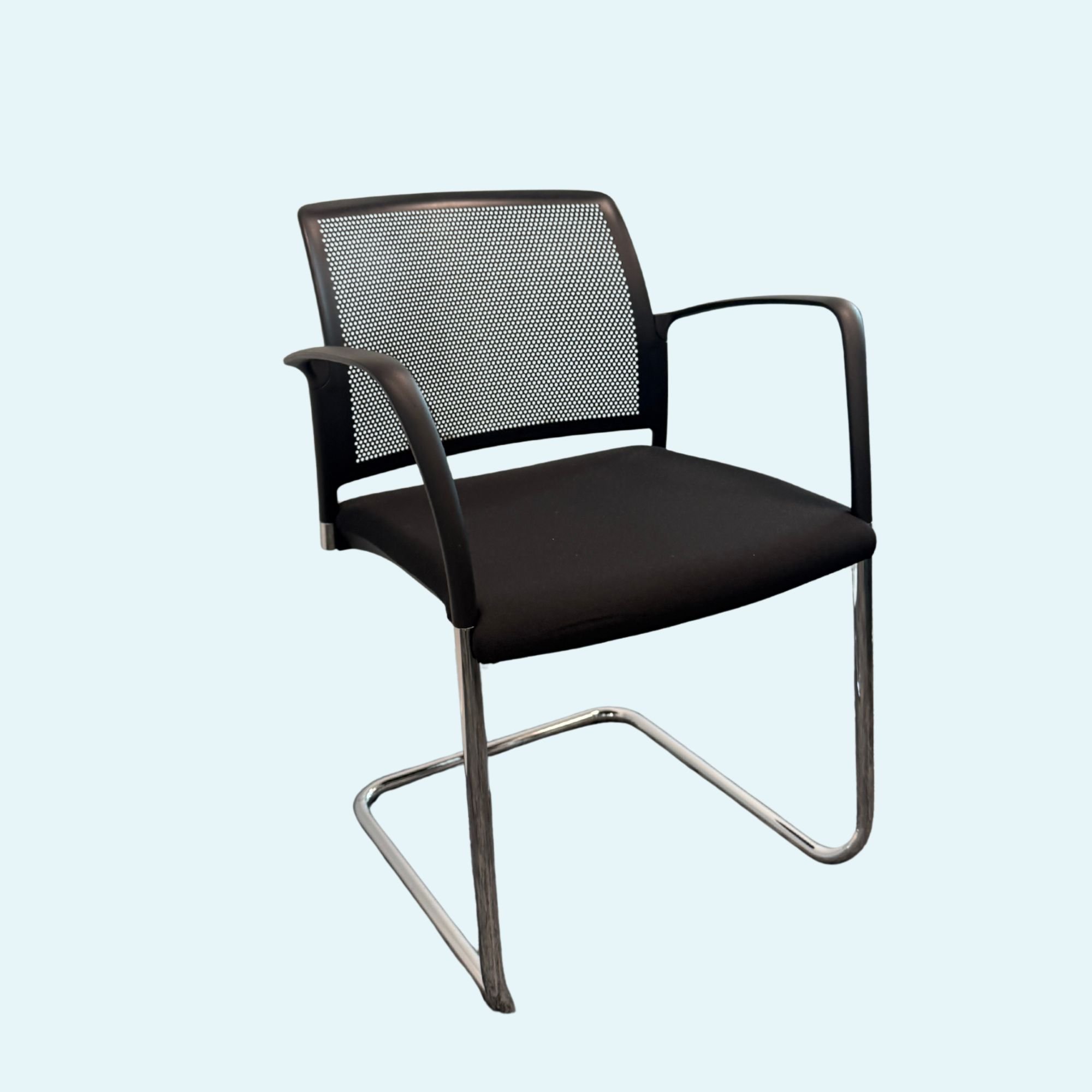 Black Meeting Room / Visitor Chair