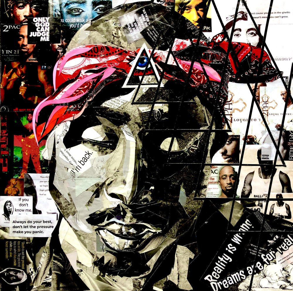 絵画 2pac 2pac #4 Jigsaw Puzzle by SampadArt Gallery - Pixels Puzzles