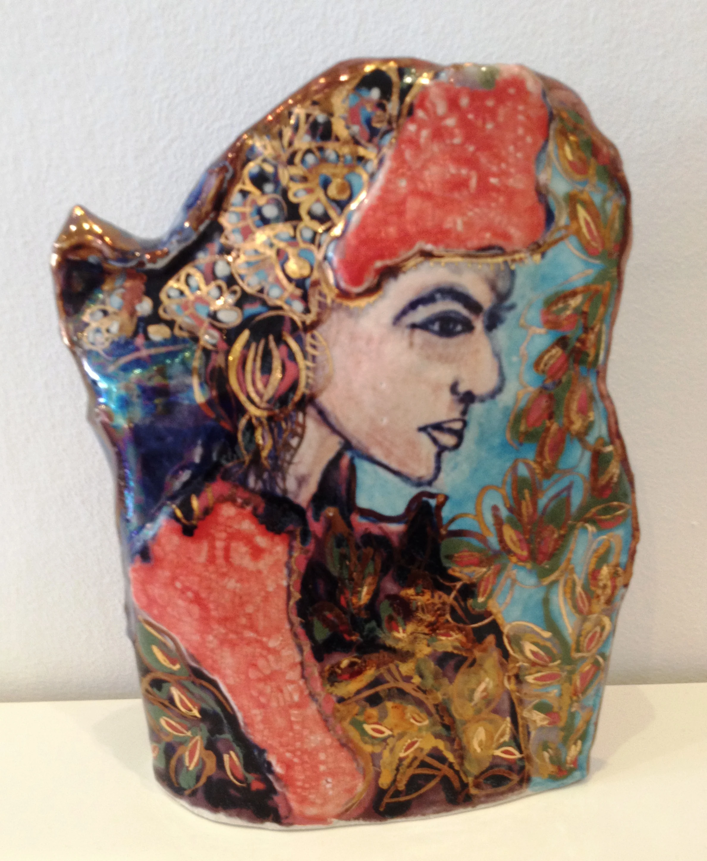 Icon Lady  -  Lustered Ceramic   €390.JPG