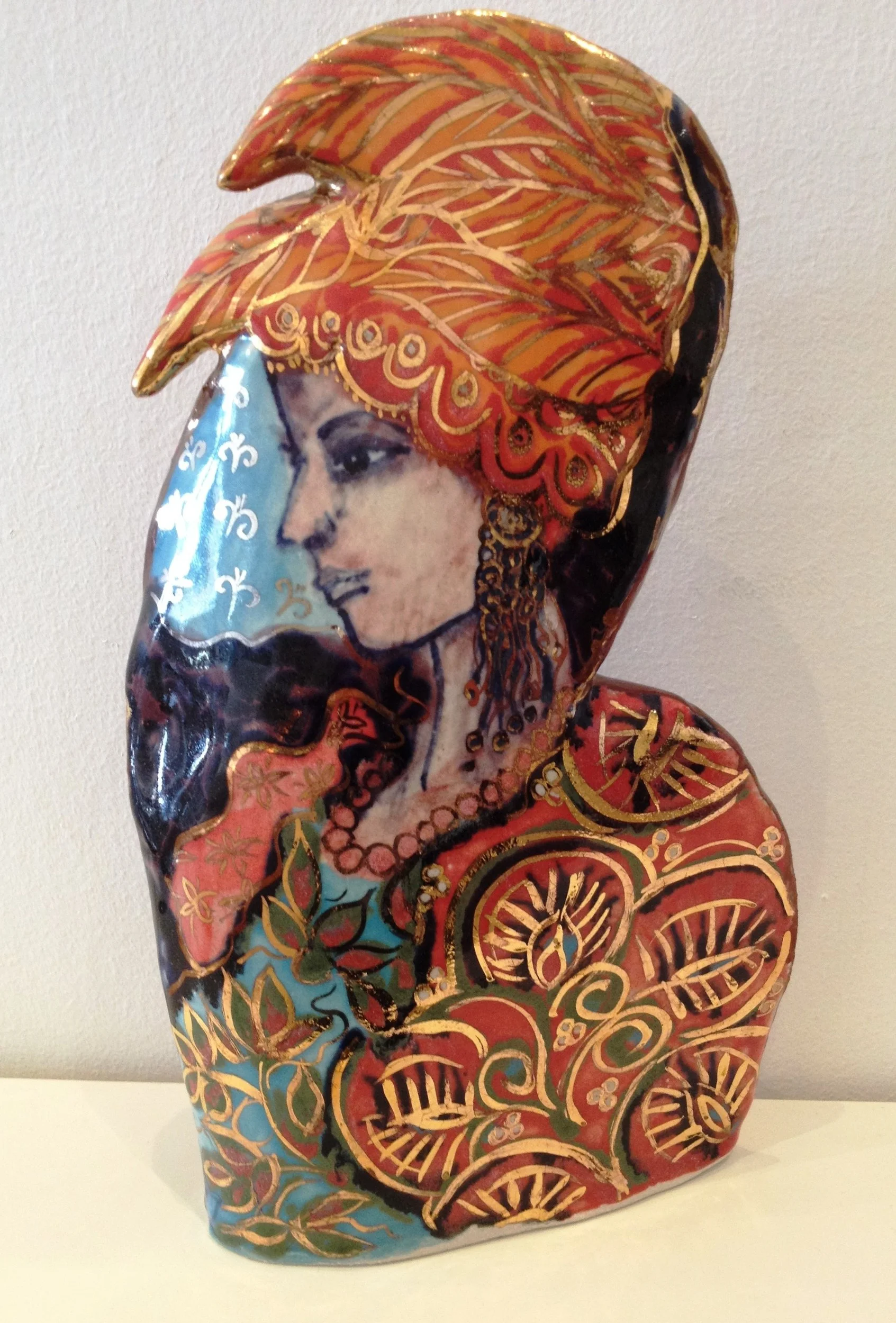 Icon Lady - Lustered Ceramic- €580.JPG