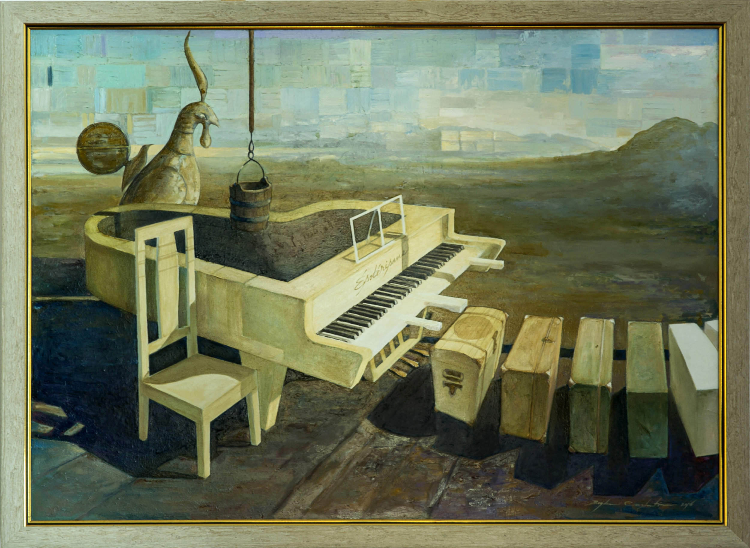 'Piano Well' - Oil on canvas.jpg