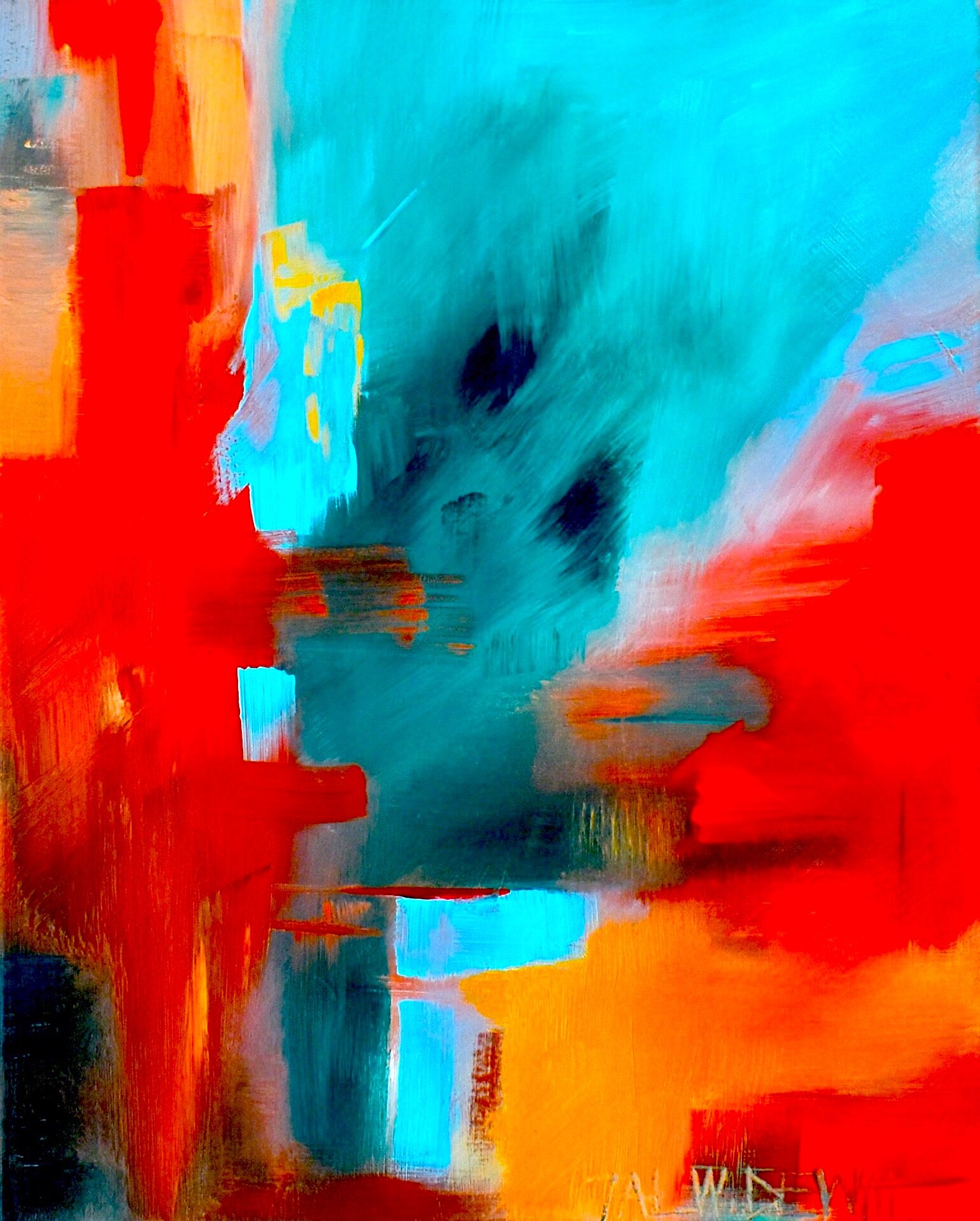 Tropical Paradise 2 Painting For Sale Abstract Gallery Painting