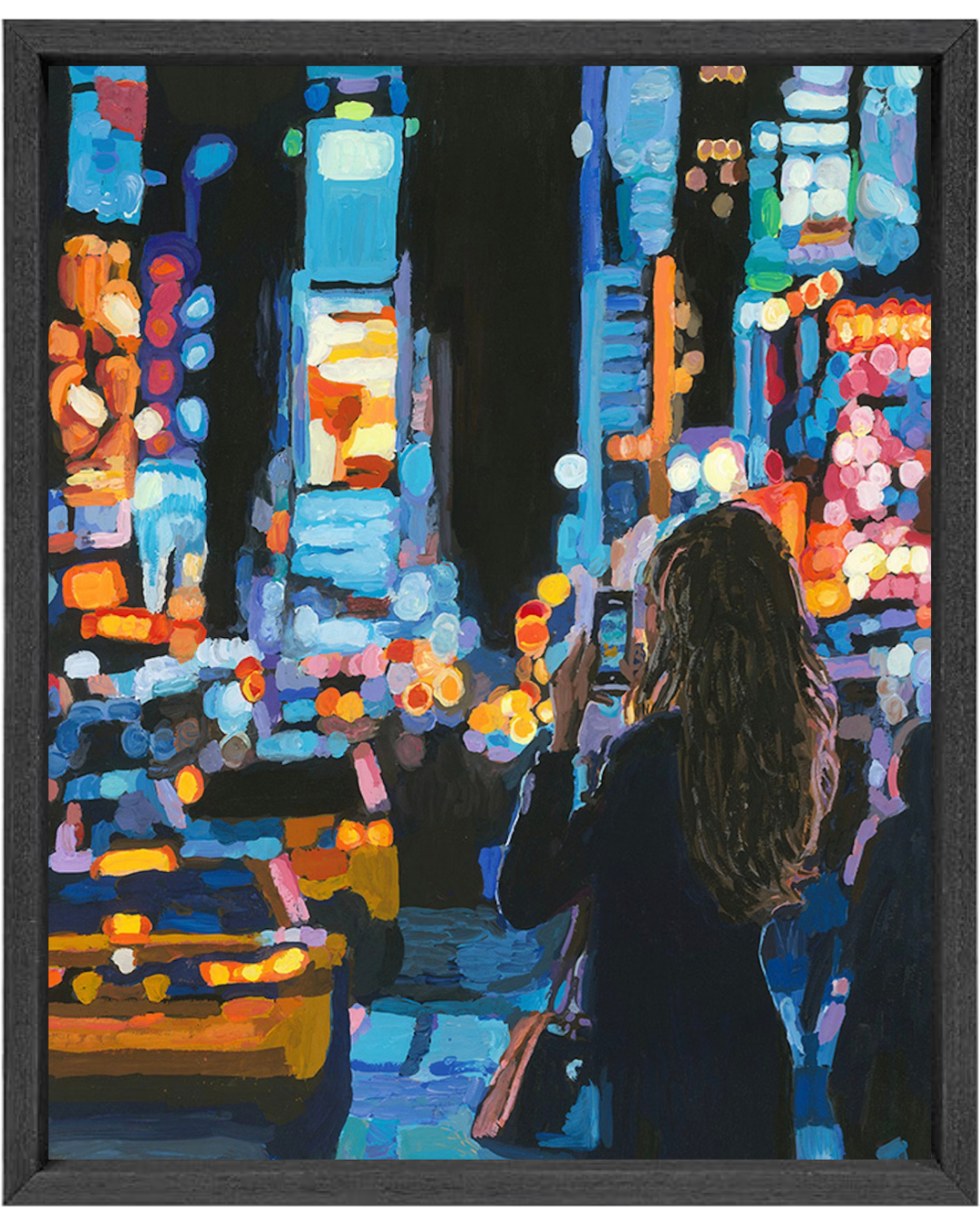 Michelle Cox-Hurrell - City Lights of NYC - 42 x 60cm (Copy) (Copy)