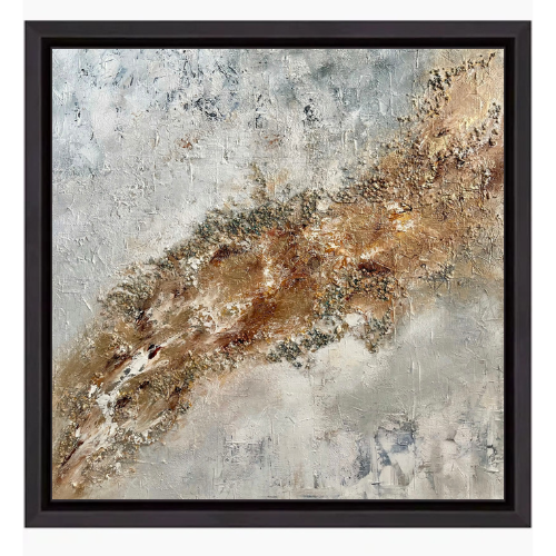 Julijana R. - Erosion of the Spirit - 100 x 100cm