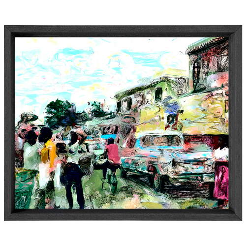 Ken Crost - Jamaica Street - 102 x 152cm (Copy) (Copy)