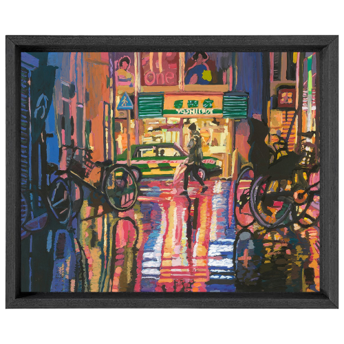 Michelle Cox-Hurrell - Rainy Night in Tokyo - 40 x 60cm (Copy)