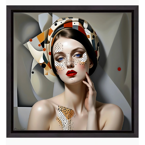 Ken Crost - The Beauty of Sandra - 102 x 102cm