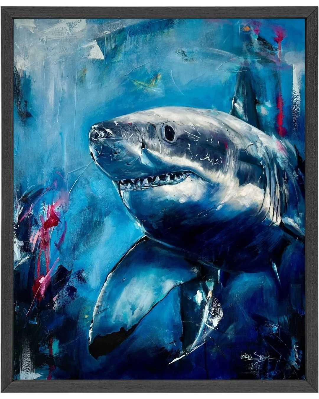 Izabela Sajdok - Face the Power - 61 x 76cm