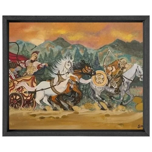 Shawn Wiggan - The Parthian Archer - 45.7 cm x 60.7cm