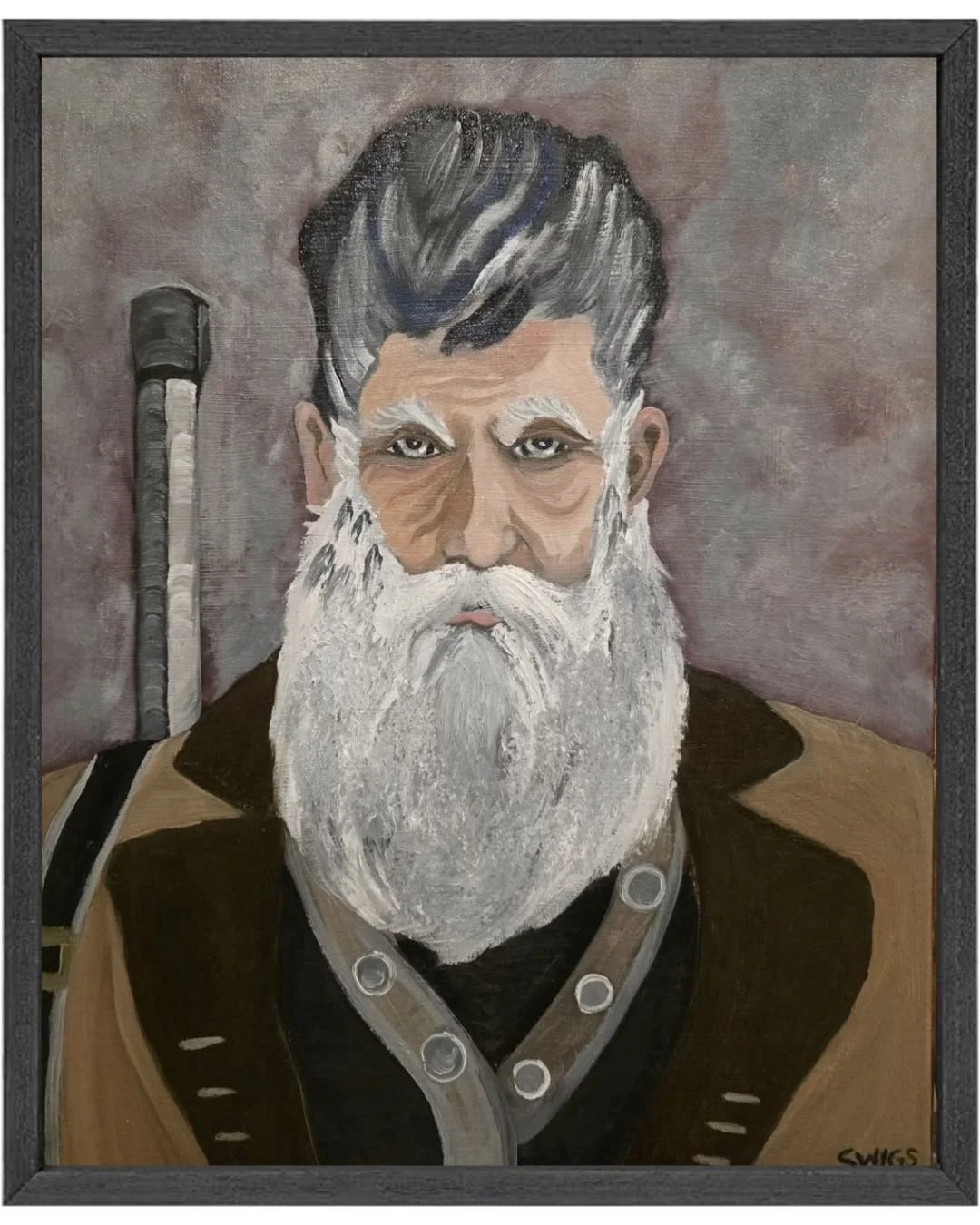 Shawn Wiggan - John Brown - 40.68 x 50.8cm
