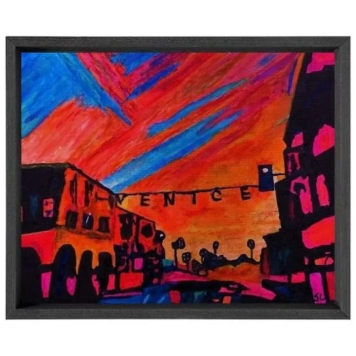 John Cunnane - Venice Beach - 8 x 10in