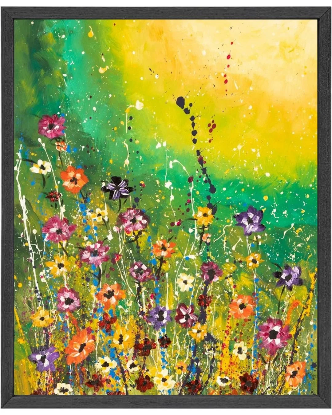 Lana Taher - Dreams of Flowers - 90 x 60cm