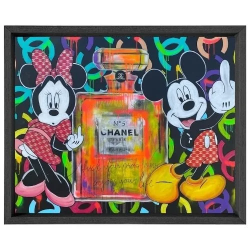 Sabrina Seck - F..k your Problems. Enjoy your Life - 100 x 140 cm