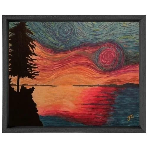 John Cunnane - Vincent's Cove - 8 x 10in