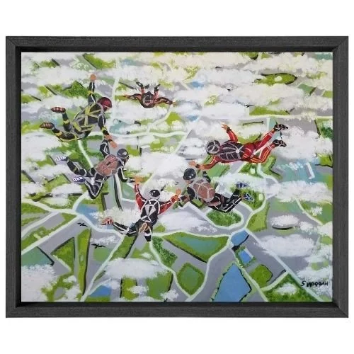 Shawn Wiggan - Above the Clouds - 45.72 x 60.96cm