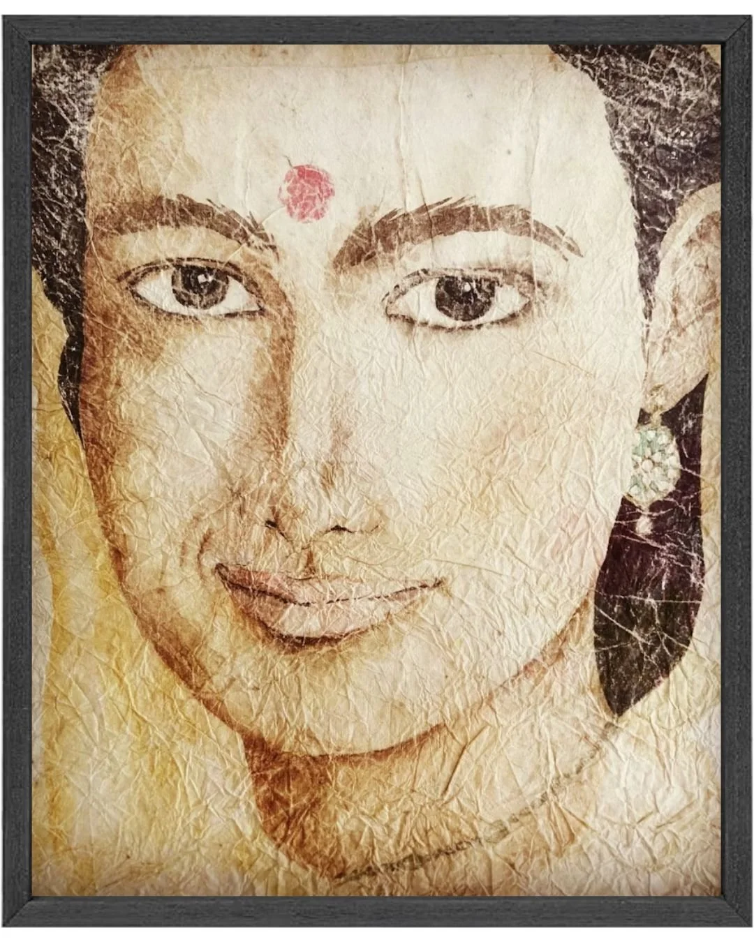 Abha - Face Study - 56 x 44cm