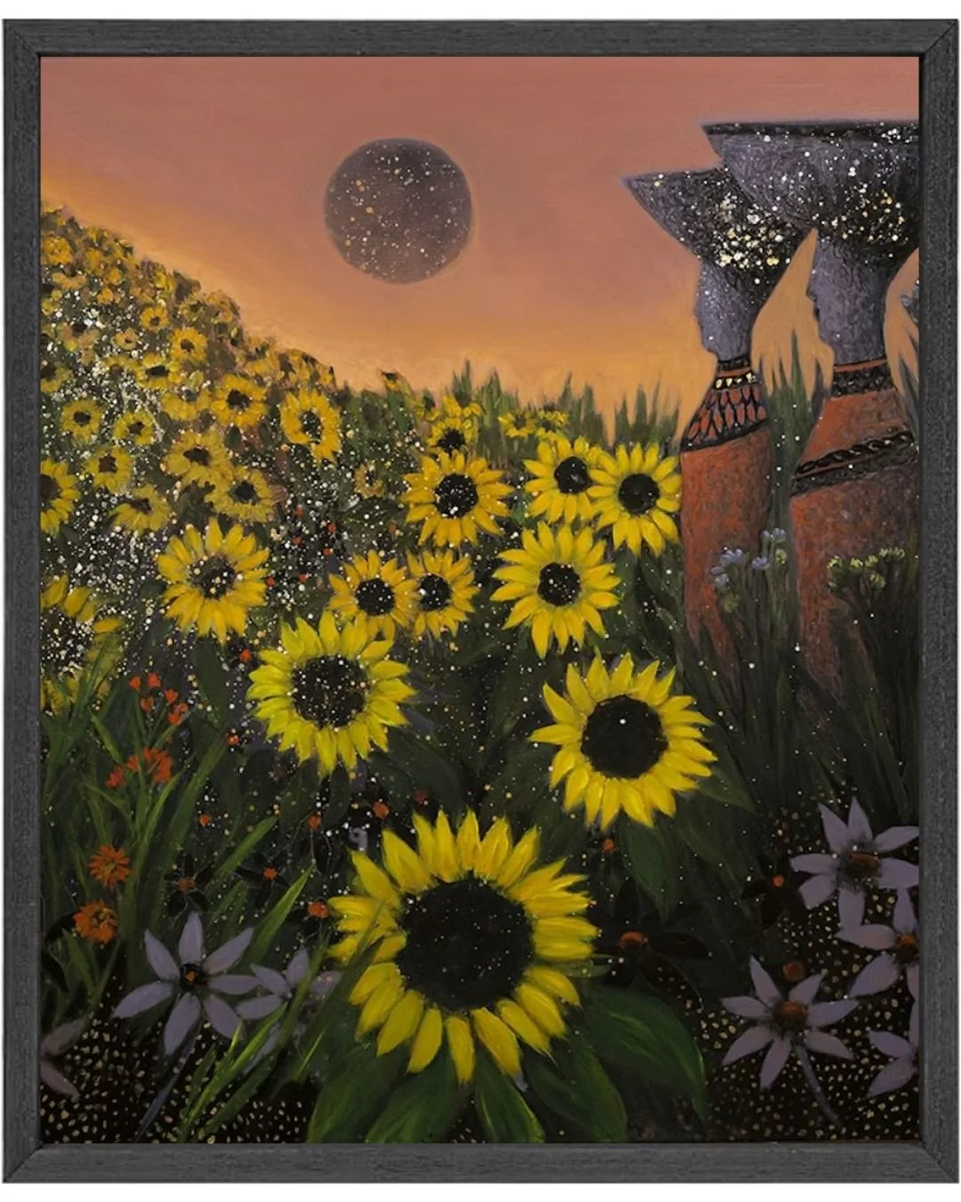 Arina Aelita - Sunset - 44  x40in