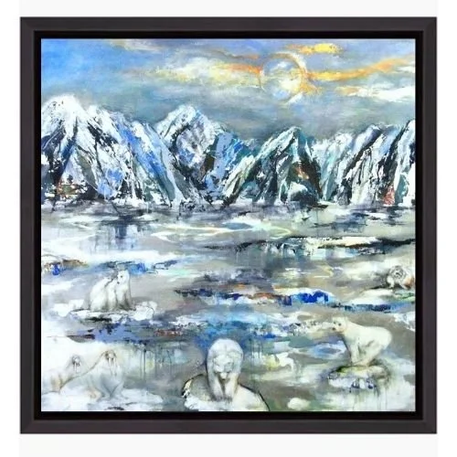 Marsha Glazière - Disappearance - 60 x 60in