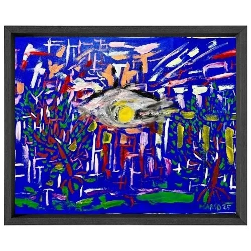 Mario Pratesi - The Ghost Town - 159 x 89cm