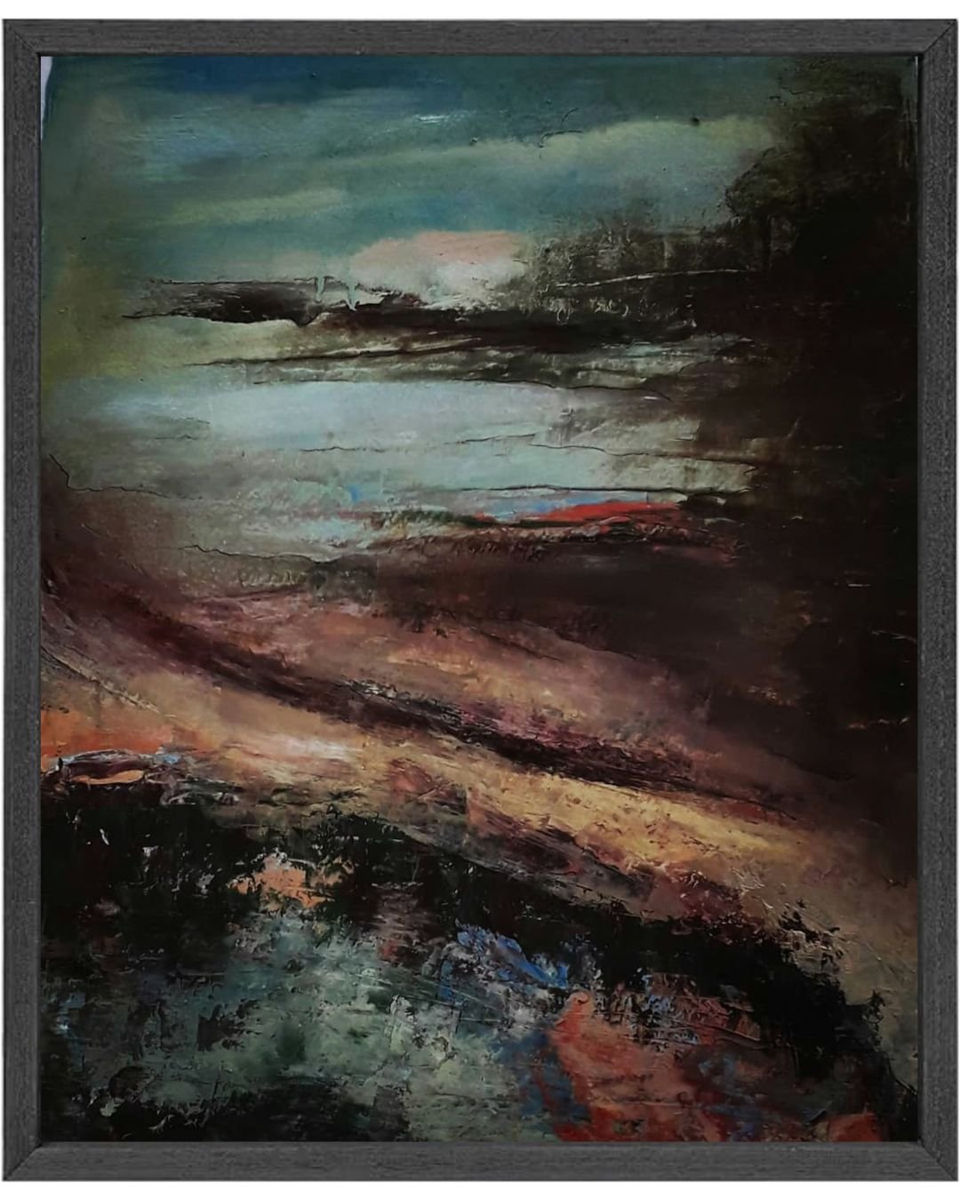 Fariha Ghezal - Echoes of the Earth - 29.7 x 42cm