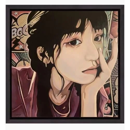 Changhai Li - Absent Portrait Series 1 - 150 x 150cm