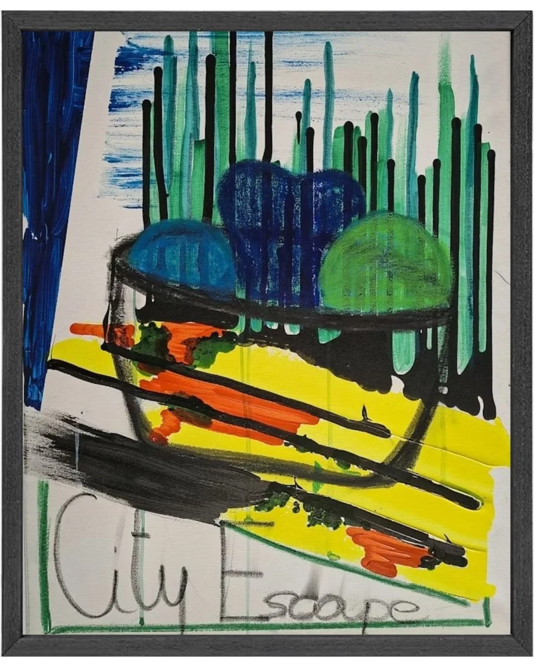 Jeannine Kauffmann - Storm over the City - 70 x 50cm