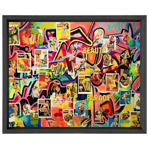 Muriel Deumié - Pin Up Universe - 114 x 146 x 2cm