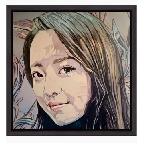 Changhai Li - Absent Portrait Series 4 - 150 x 150cm