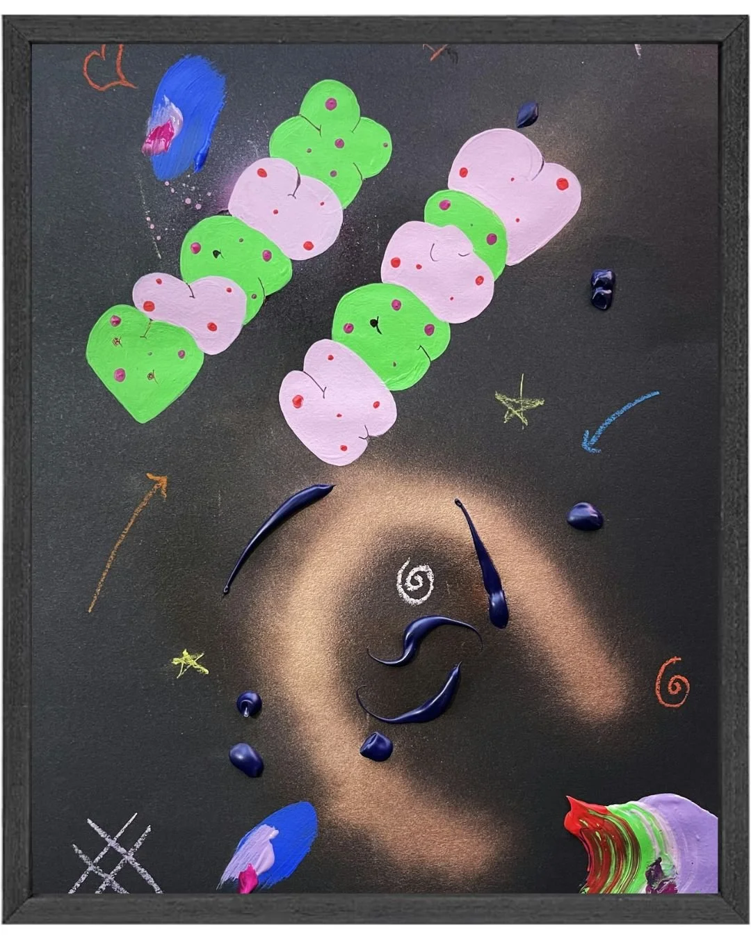 Wren11 - Black Magic - 42 x 29.7cm